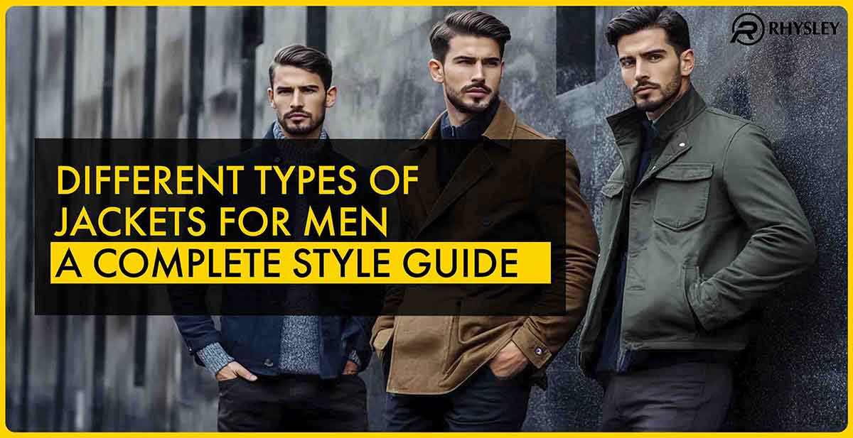 different types of men jacket